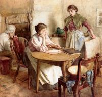 Walter Langley - Thoughts Far Away